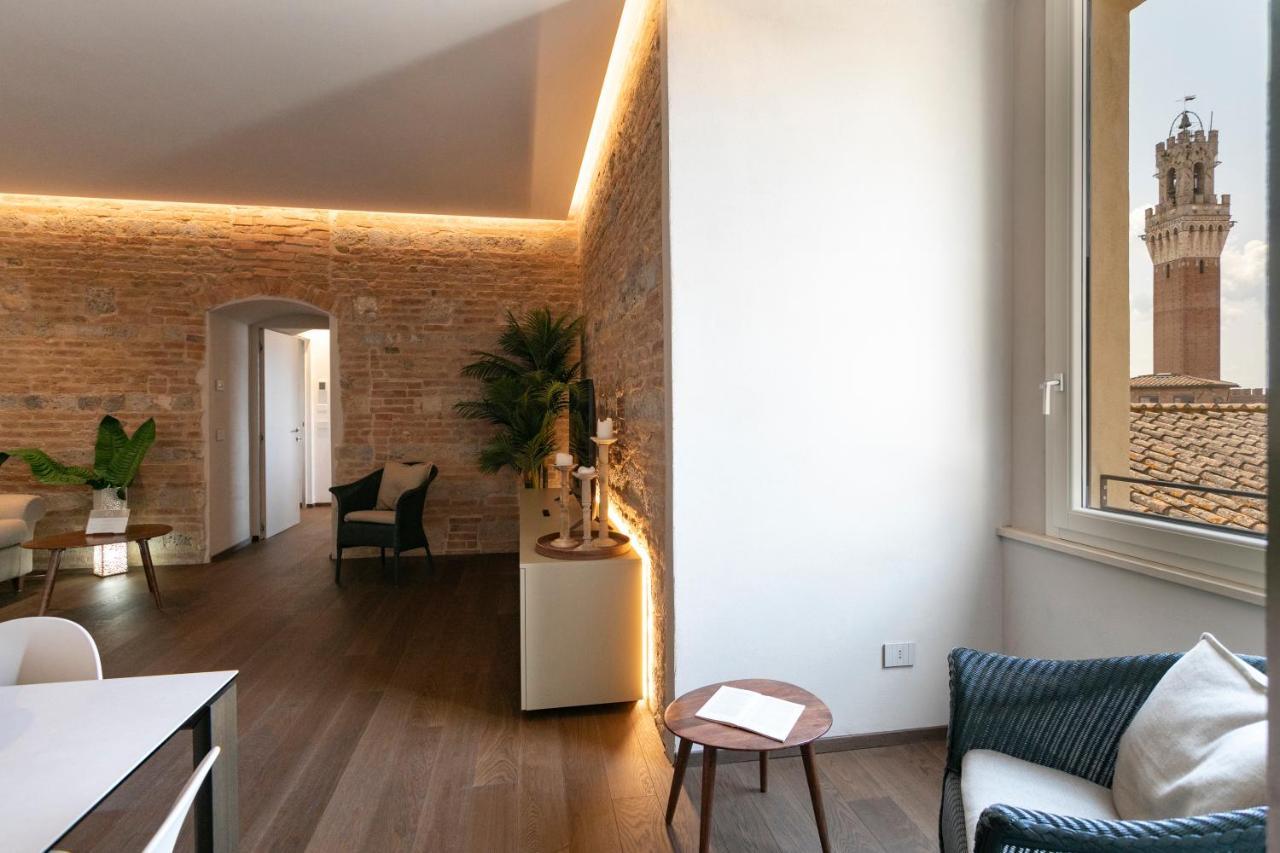 Palazzo Rinuccini Torre Lejlighed Siena Eksteriør billede