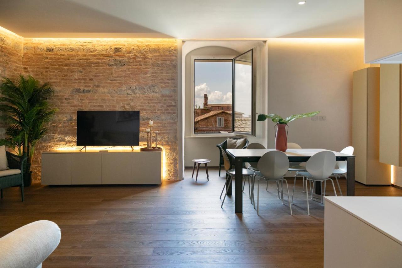 Palazzo Rinuccini Torre Lejlighed Siena Eksteriør billede