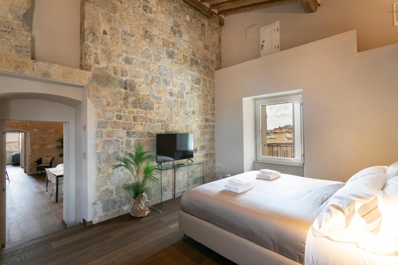 Palazzo Rinuccini Torre Lejlighed Siena Eksteriør billede